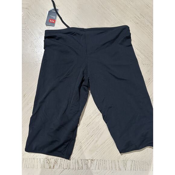 TYR Boys' Durafast ONE Jammer Swimsuit, Black, 38/XL - Picture 3 of 3